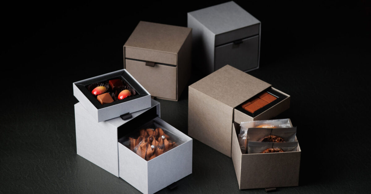 2026年チョコ箱新商品【1320】～2段引き出しBOX～ | お知らせ | 貼り箱